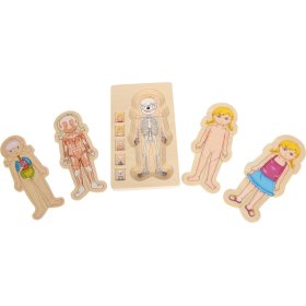 Puzzle d'anatomie en bois Small Foot, Small foot by Legler
