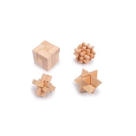 Small Foot Jeu de puzzles en bois 4 pcs