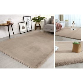 Tapis en soie Lapin New - Taupe, VOPI kids