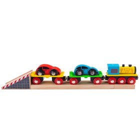 Train de marchandises Bigjigs Rail avec wagons et rails, Bigjigs Rail