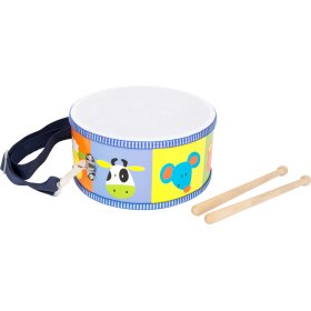 Small Foot Instruments de musique en bois pour enfants tambour animaux, Small foot by Legler