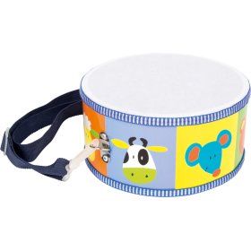Small Foot Instruments de musique en bois pour enfants tambour animaux, Small foot by Legler