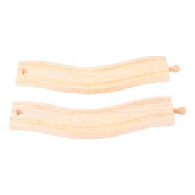 Bigjigs Rail Rails courbes 22 cm 2 pcs