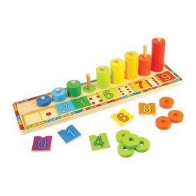 Bigjigs Toys Jigsaw board avec chiffres