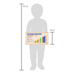 Small Foot School fournit des bâtons de comptage, Small foot by Legler