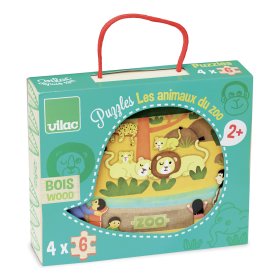 Vilac Puzzle en bois Zoo