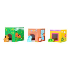 Tour Small Foot Cube avec animaux en bois, Small foot by Legler