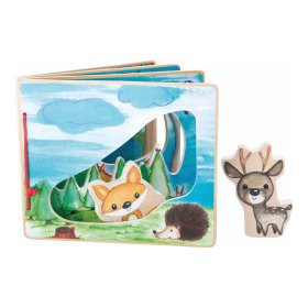 Jeu interactif de livre d'images en bois Small Foot, Small foot by Legler