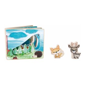 Jeu interactif de livre d'images en bois Small Foot, Small foot by Legler