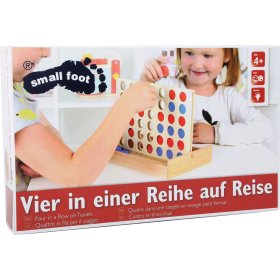 Small Foot Jeu de voyage en bois tic-tac-toe, Small foot by Legler