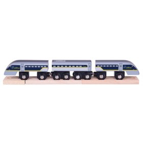 Bigjigs Rail Express Eurostar E320 + 3 voies, Bigjigs Rail