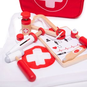 Bigjigs Toys Mallette de docteur, Bigjigs Toys