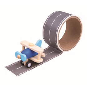 Bigjigs Toys Tape piste avec avion, Bigjigs Toys