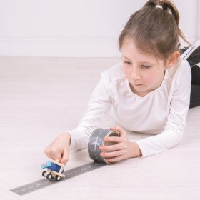 Piste Bigjigs Toys Tape avec un avion, Bigjigs Toys
