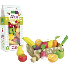 Vilac Service à fruits et légumes en bois, Vilac