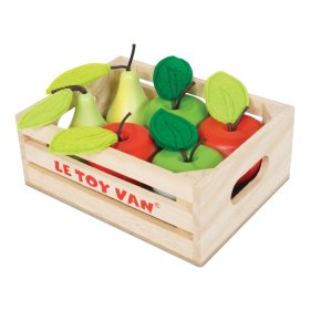Le Toy Van Crate avec des pommes et des poires, Le Toy Van