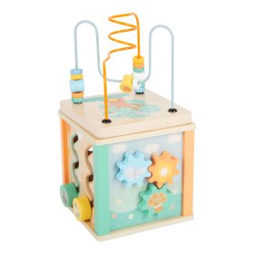 Cube Small Foot Motor aux couleurs pastel, Small foot by Legler