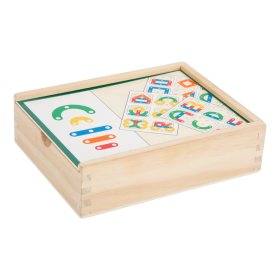 Small Foot Puzzle jeu Lettres et chiffres, small foot