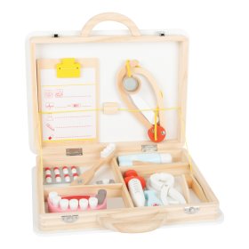 Small Foot Mallette de médecin pour enfants pour petits dentistes 2 en 1