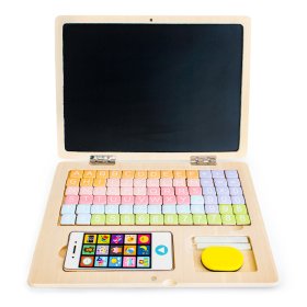 Carnet magnétique en bois, EcoToys