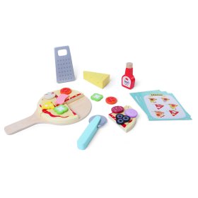Ensemble de pizzeria en bois, EcoToys