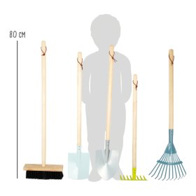 Small Foot Grand ensemble d'outils de jardin, small foot