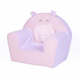 Chaise enfant violet Hrošík avec oreilles, Delta-trade