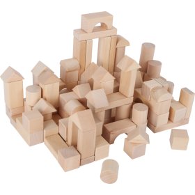 Cubes en bois Small Foot Natural 100 pcs, Small foot by Legler