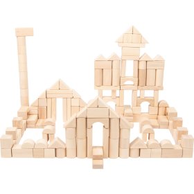 Small Foot Cubes en bois 200 pcs naturel, small foot