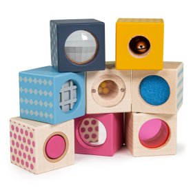 Cubes sensoriels Bigjigs Toys
