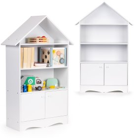 Bibliothèque avec espace de rangement Domeček, EcoToys