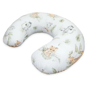 Coussin d'allaitement Jungle - blanc, Ankras