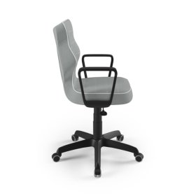 Chaise de bureau ajustée à une hauteur de 146-176,5 cm - gris, ENTELO