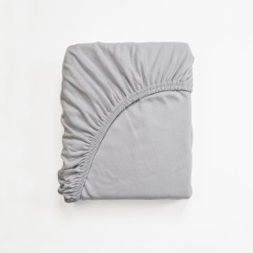 Drap coton 140x70 cm - gris, Frotti