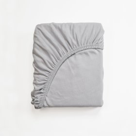 Drap coton 200x120 cm - gris