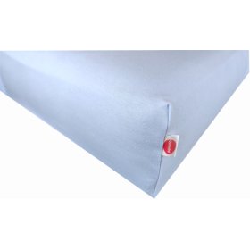 Drap coton imperméable - bleu clair 140 x 70 cm