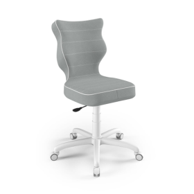 Chaise de bureau ergonomique ajustée à une hauteur de 146-176,5 cm - gris