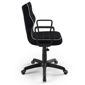 Chaise de bureau ajustée à une hauteur de 159 - 188 cm - noire