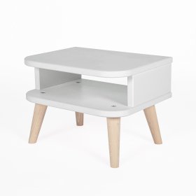 Table de chevet NELL - blanc, Ourbaby®