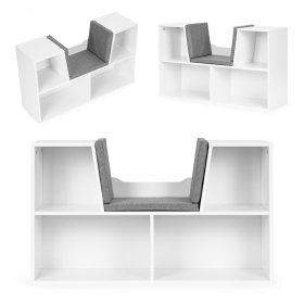 Etagère avec siège pour enfants, EcoToys