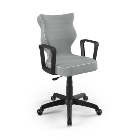 Chaise de bureau ajustée à une hauteur de 146-176,5 cm - gris, ENTELO