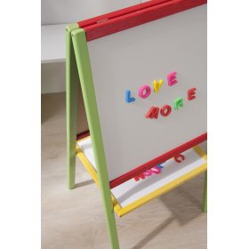 Tableau magnétique pour enfants en bois