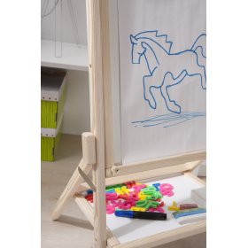 Planche enfant pivotante - blanc