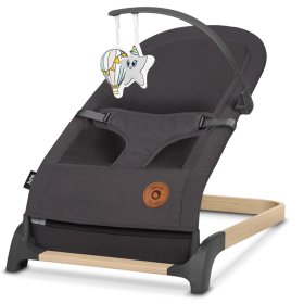 Chaise berçante pour bébé - gris, Lionelo