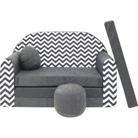Canapé enfant Vlny - gris, Welox