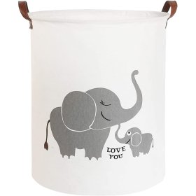 Panier pour jouets éléphants