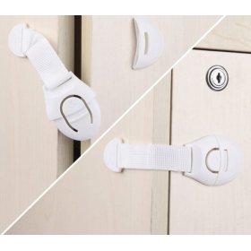 SIPO Verrouillage enfant pour meuble avec sangle - 10 pcs, Sipo
