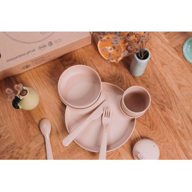 Ensemble de repas BIO - beige, dantoy