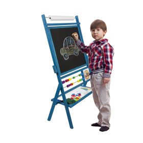 Tableau magnétique pour enfants bleu