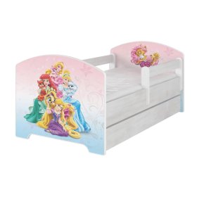 Lit enfant avec barrière - Palace Pets - décor pin norvégien, BabyBoo, Animals